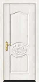 浮雕工藝木門(mén)HS-2008暖白浮雕