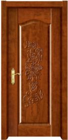 精品深拉伸工藝木門HS-8025蘋(píng)果木