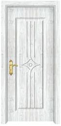 經(jīng)典工藝木門HS-5033荷花木