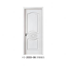 木門折頁HS-2033-08暖白浮雕